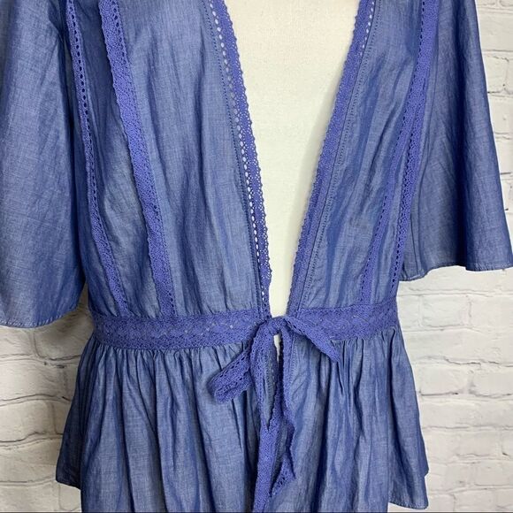 Matilda Jane Hour by Hour Chambray cardigan jacket - Picture 6 of 11